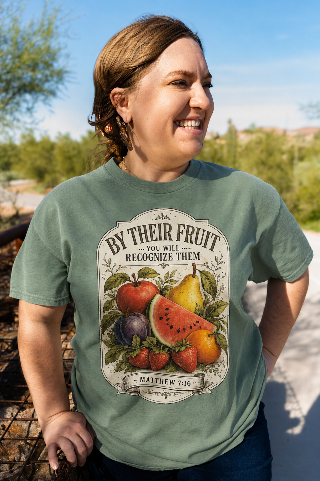 By Their Fruit Matt 7:16 Tee